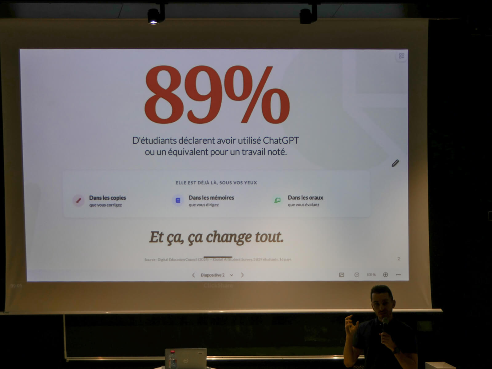 L’IA en éducation : une révolution cognitive à penser autrement - Communication d’Anthony BASILLE